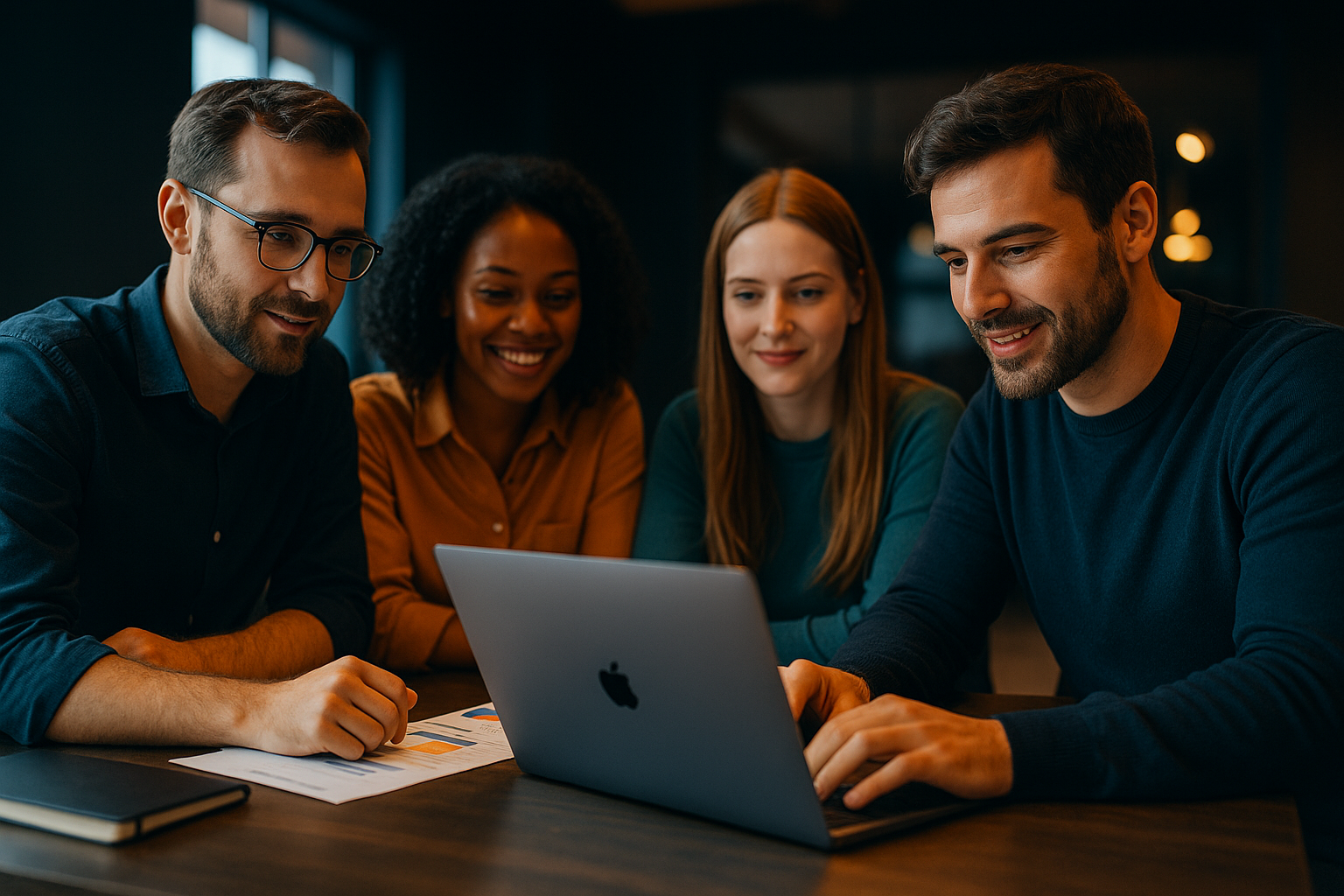 Cómo trabajamos en diseño web y SEO técnico: equipo de Burtech colaborando